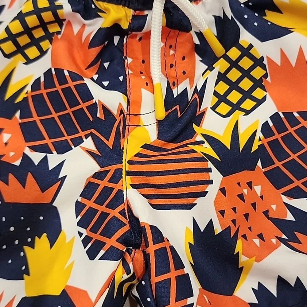 Cat & Jack swim trunks Pineapple - Picture 3 of 7